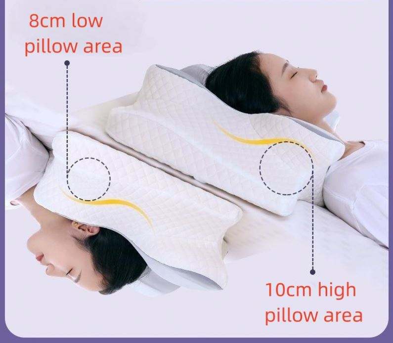 Luxury Cervical Memory Foam Pillow – Neck & Shoulder Comfort Support