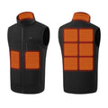 9-Area USB Heated Vest for Men and Women - Washable Heated Jacket for Hiking, Fishing and Skiing
