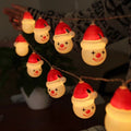 Christmas Joker Snowman LED Light String - Fun Festive Lights (Battery or USB)