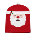 Christmas Decorative Seat Cover Elderly Dining Table Chair Home Seat Cover Christmas Chair Cover Embroidered Handicrafts