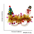 Christmas Novelty Glasses - Festive Party Props & Photo Booth Accessories for Adults & Kids