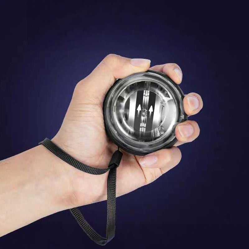 Gyro Ball Wrist Exerciser with LED – Auto-Start Power Ball with RPM Counter