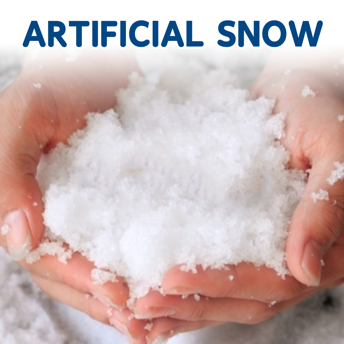 Artificial Snow Powder - Fake Snowflakes for Christmas Window Displays, Indoor Scenes & Magic Tricks