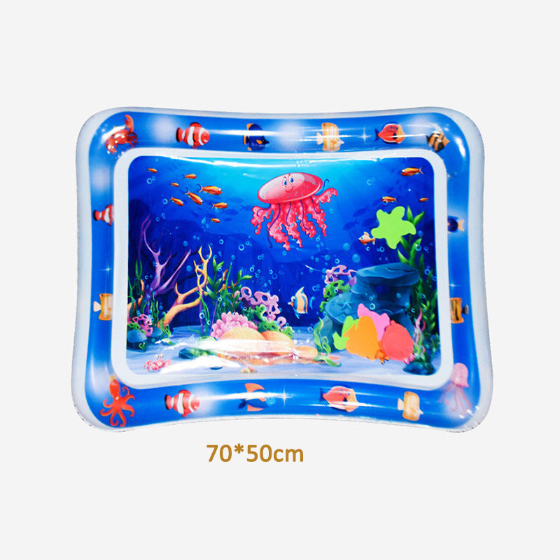 Inflatable Baby Water Play Mat – Tummy Time Sensory Crawling Pad for Infants