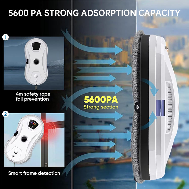 Smart Window Cleaning Robot – Automatic Glass Cleaner for Home & Office