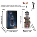 Christmas Glowing Rotating Music Box - LED Night Light & Festive Gift for Children & Adults