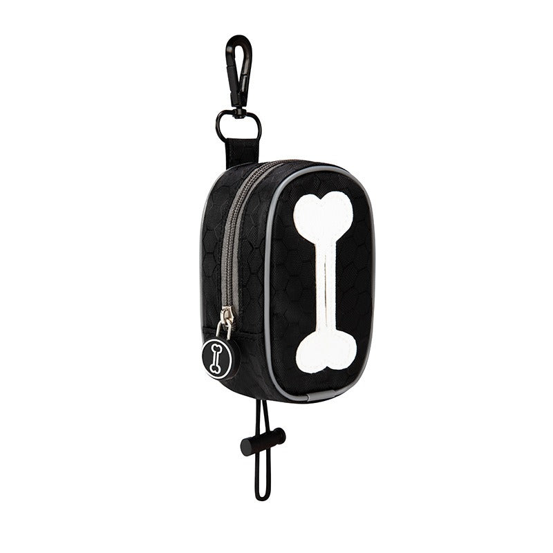 Dog Poop Bag Dispenser – Compact Pet Waste Bag Holder for Walks
