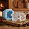 Highland Cow 3D Silicone Mould Set - For Chocolate, Fondant, Candles, Soap and Baking DIY