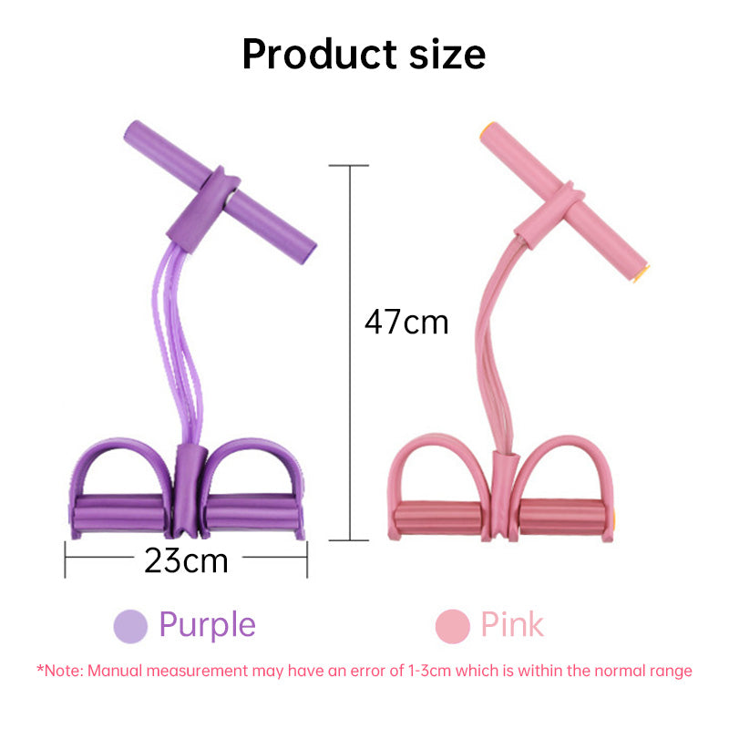 6-in-1 Multifunctional Resistance Band Set for Full Body Workout - Home Gym Training