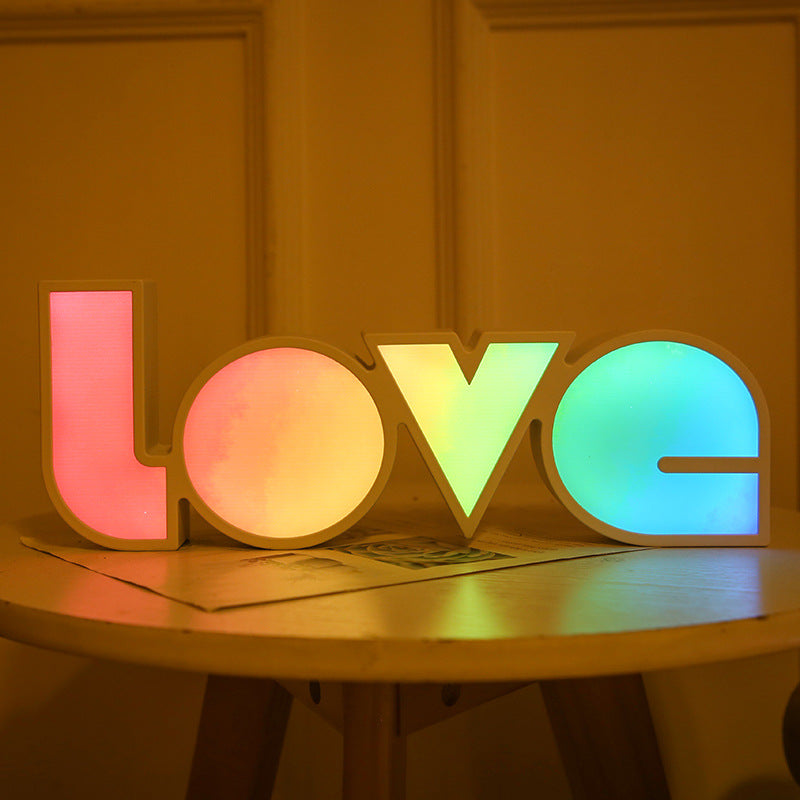 LED Love Light Box – Romantic String Lights for Valentine's & Proposals