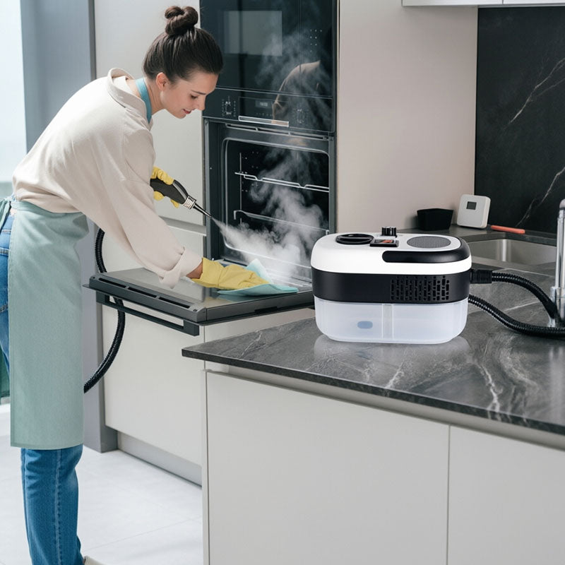 Portable Steam Cleaner - 1500W High-Pressure Steamer for Kitchen, Home & Appliances