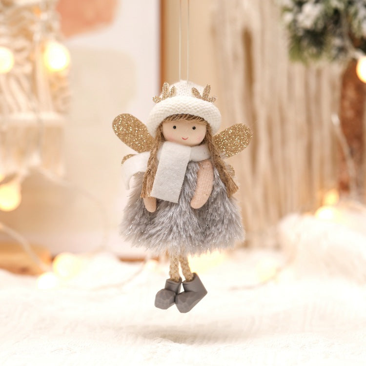 Christmas Angel Decorations, Christmas Tree Ornaments, Hanging Decorative Charms, Holiday Season Accessories