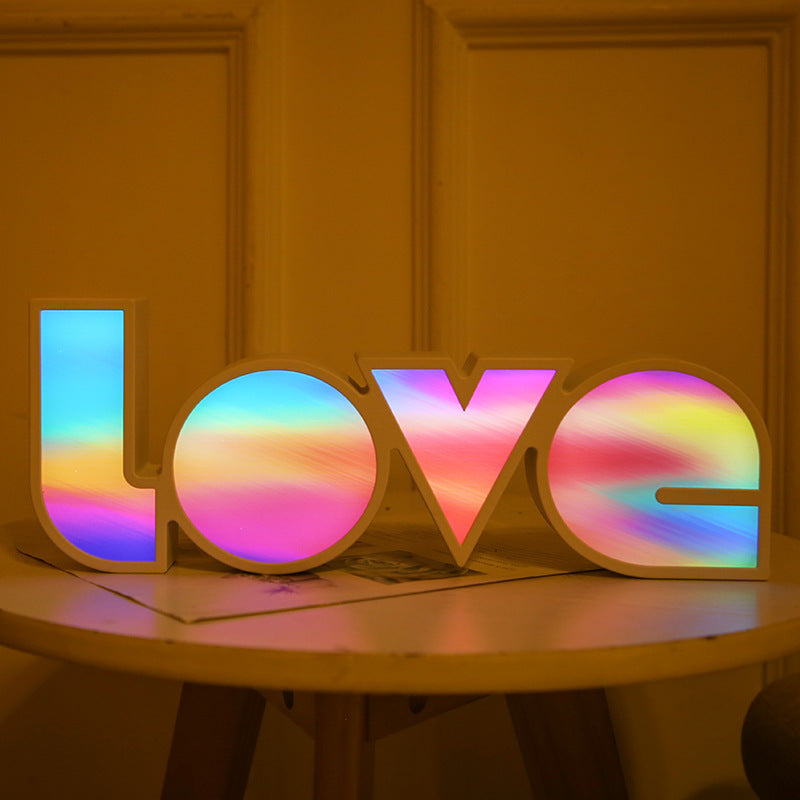 LED Love Light Box – Romantic String Lights for Valentine's & Proposals
