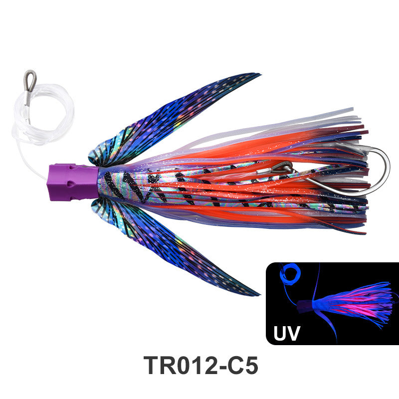 Squid Trolling Lure 225mm 77g - Deep Sea Boat Fishing Jig for Tuna & Pelagic Species