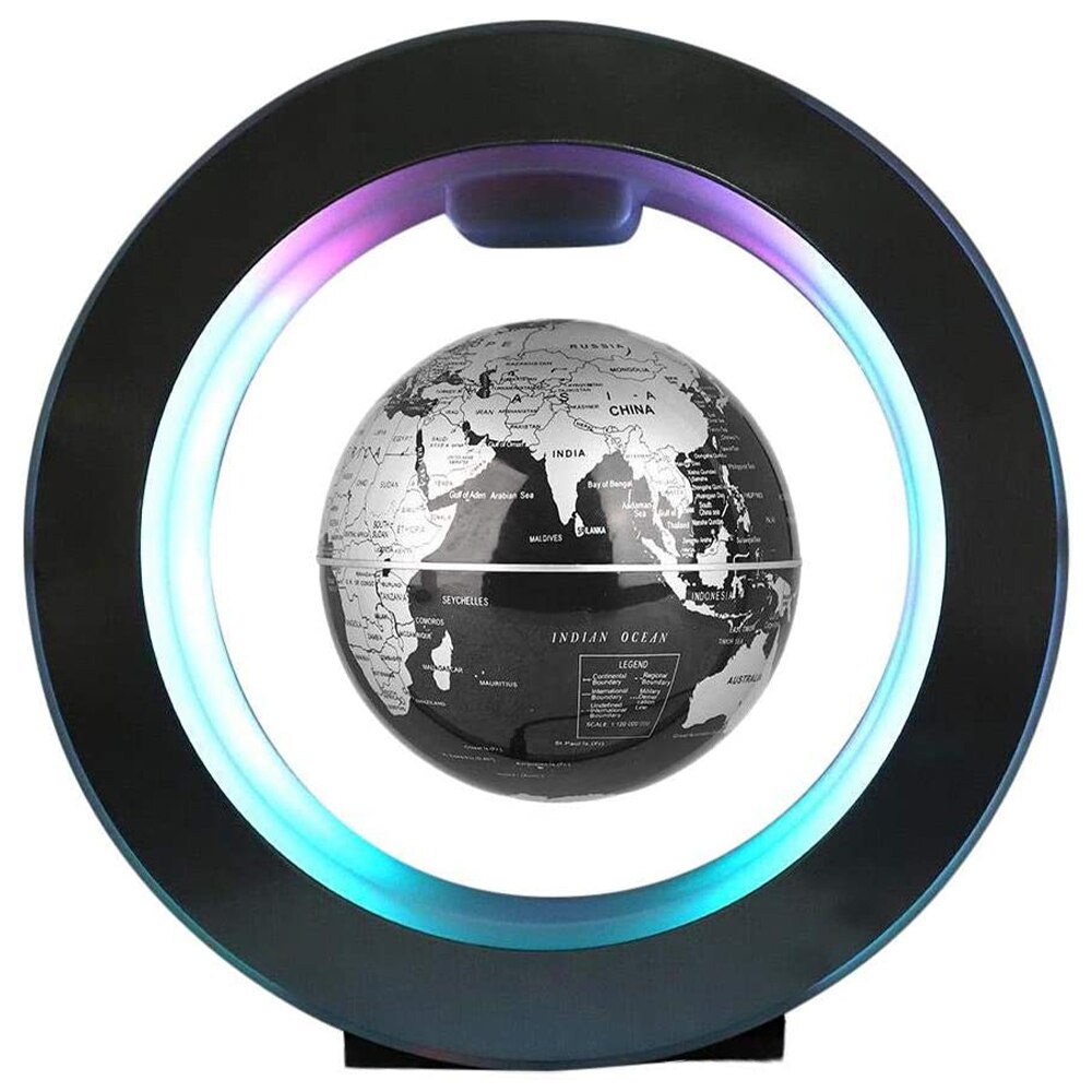 Magnetic Levitation Floating World Globe – LED Anti-Gravity Desk Decoration