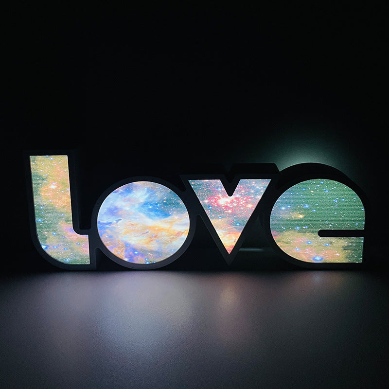 LED Love Light Box – Romantic String Lights for Valentine's & Proposals
