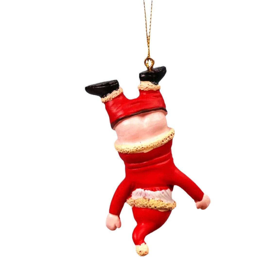 Santa Claus Resin Pendant – Christmas Tree & Window Decoration