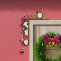 Christmas Door Frame Hanger Decoration - Wooden Festive Home Decor (Left or Right)