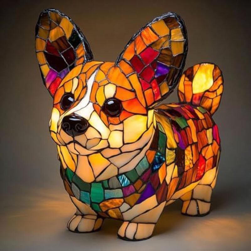 Animal Resin LED Night Light - Cute Bedside Lamp for Living Rooms and Bedrooms