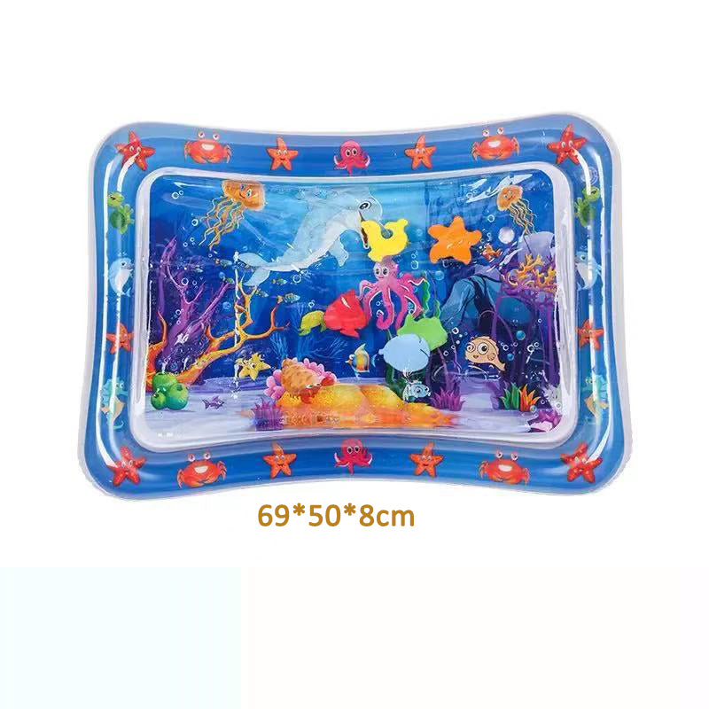 Inflatable Baby Water Play Mat – Tummy Time Sensory Crawling Pad for Infants