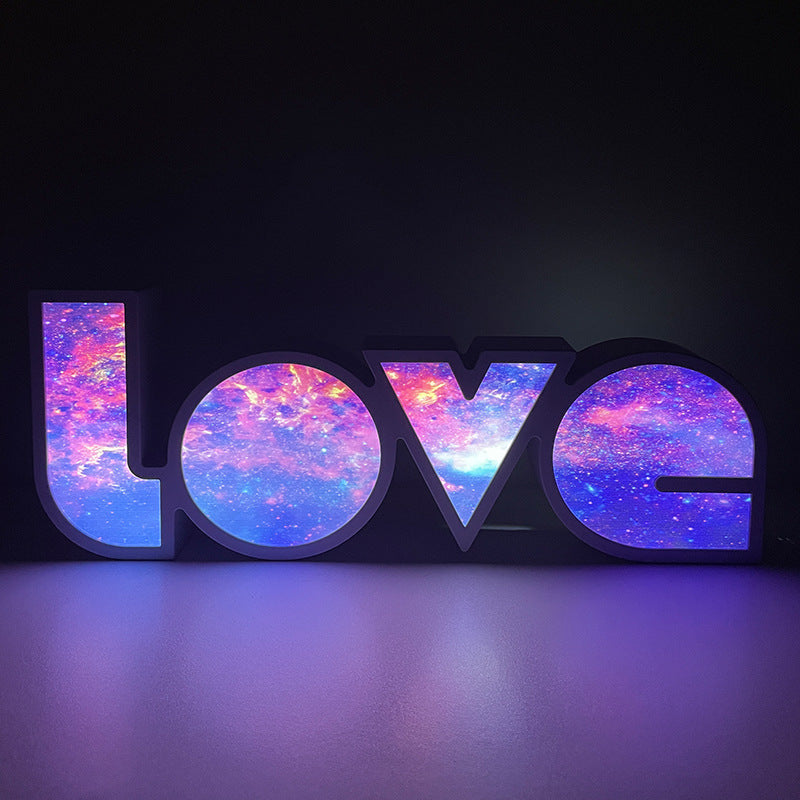 LED Love Light Box – Romantic String Lights for Valentine's & Proposals