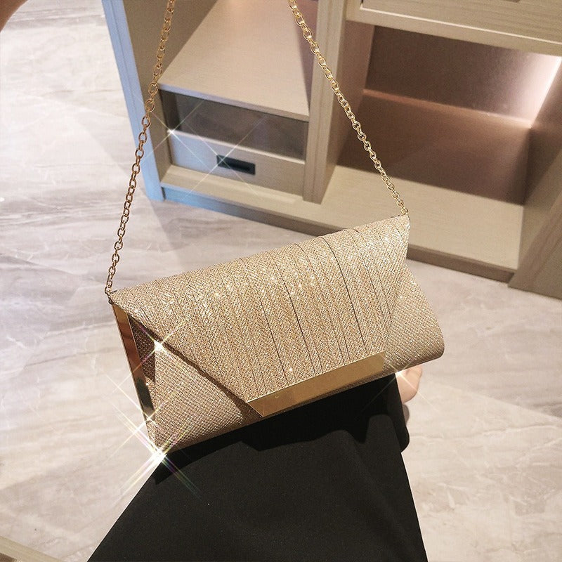 Luxe Evening Clutch Bag – Structured Handheld Bag for Dinner, Events & Nights Out