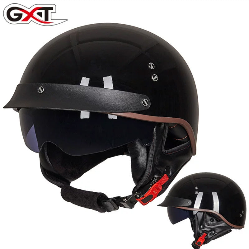 GXT Motorcycle Helmet - Full Face Graphic Design Helmet, ABS Shell, Sizes M-XXL