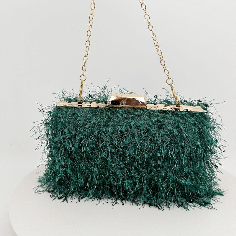 Tassel Crossbody Bag – Elegant Shoulder & Wedding Handbag for Women