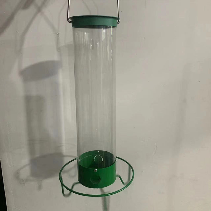 Squirrel-Proof Spinning Bird Feeder - Weight-Activated Hanging Seed Dispenser