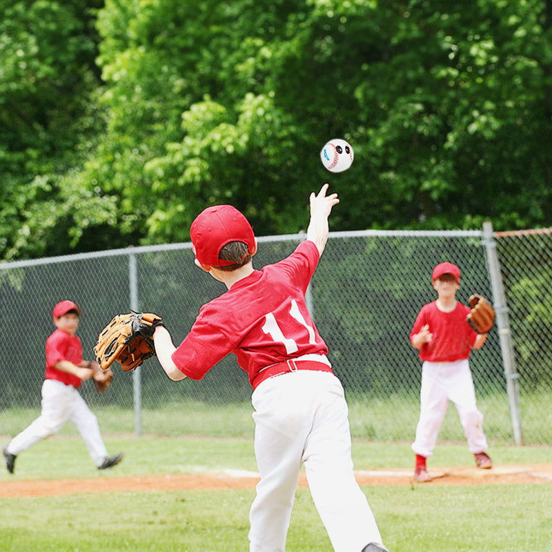 9-Inch Training Baseball with Finger Placement Markers - Pitching Practice Aid, Hard Ball or Soft Ball
