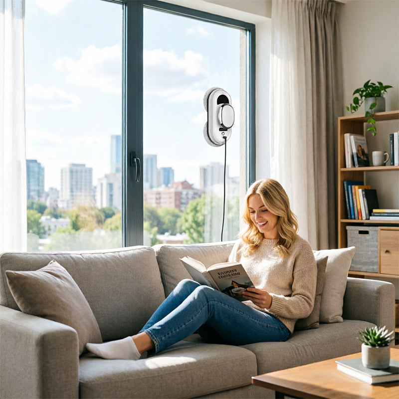 Smart Window Cleaning Robot – Automatic Glass Cleaner for Home & Office