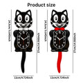American Classic Kit Cat Swing Tail Wall Clock - Retro Hanging Cat Clock, Cute Home Decor Gift