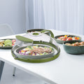 Microwave Splatter Cover with Handle – Clear 11.8" Steam & Splash Guard