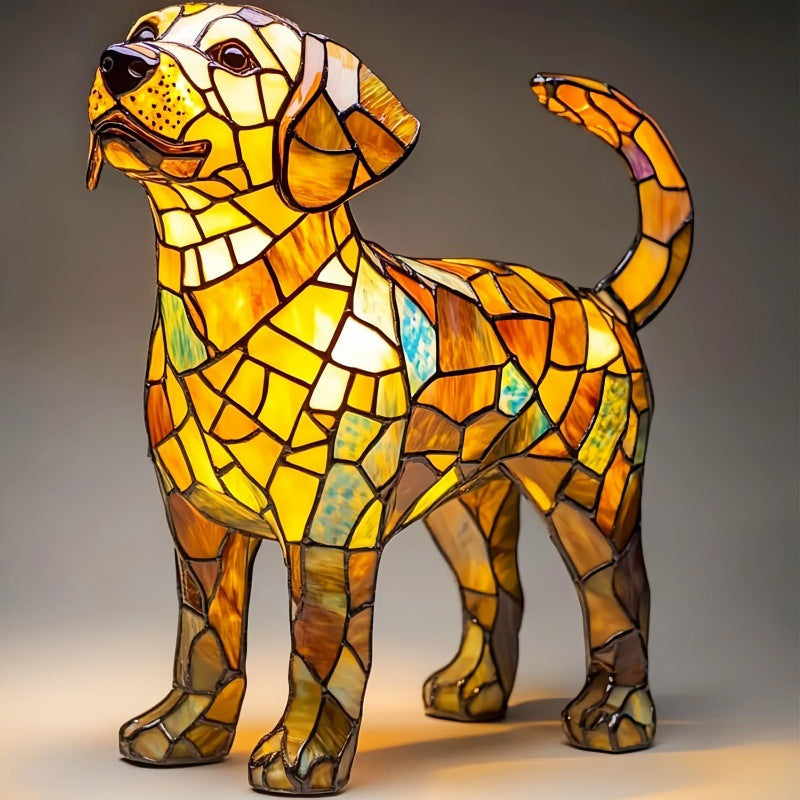 Animal Resin LED Night Light - Cute Bedside Lamp for Living Rooms and Bedrooms
