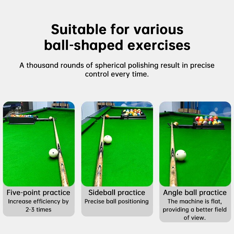 3D Printed Billiard Ball Alignment Stand - Snooker Training Aid & Practice Holder