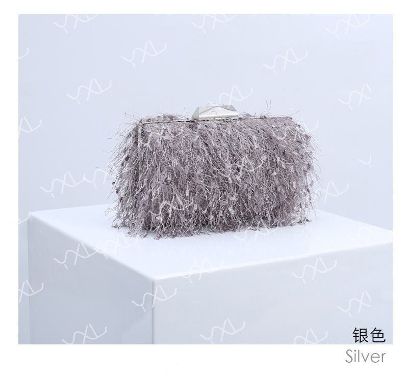 Tassel Crossbody Bag – Elegant Shoulder & Wedding Handbag for Women