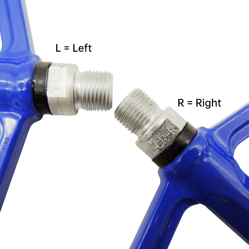 MG22 Mountain Bike Pedals - Chrome Molybdenum Steel Axle with 3-Bearing System