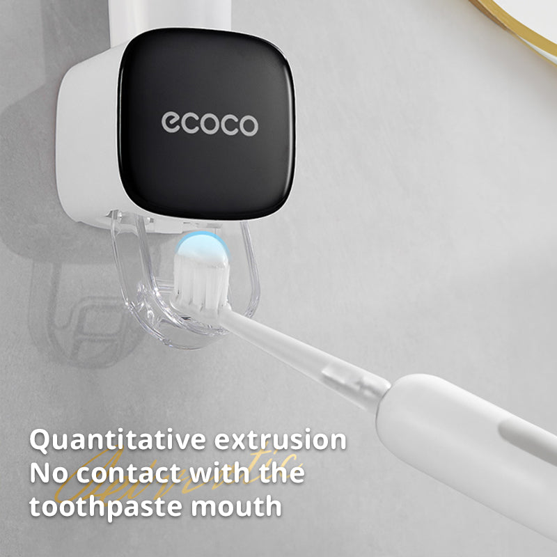 Wall-Mounted Automatic Toothpaste Dispenser – Dust-Proof Bathroom Accessory