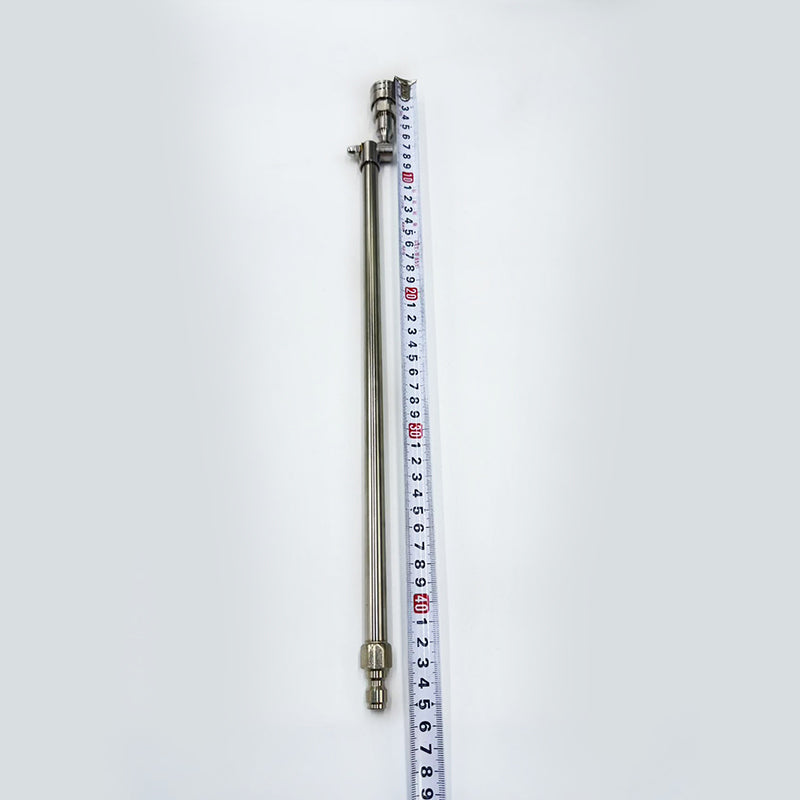 Stainless Steel Pressure Washer Extension Wand with 360 Rotating Nozzle - Fits Standard High Pressure Washers