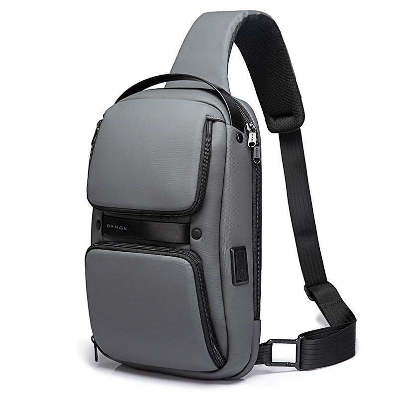 Men's Sling Chest Bag – Waterproof Crossbody Shoulder Bag for Everyday & Outdoor Use