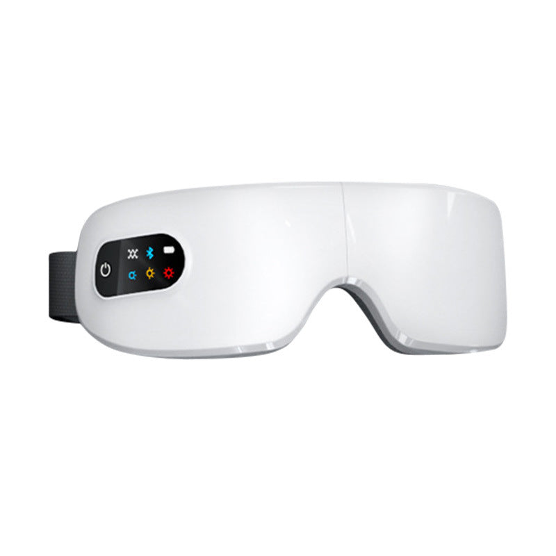 Eye Massage Device with Heat Therapy & Vibration – Foldable Rechargeable Eye Mask