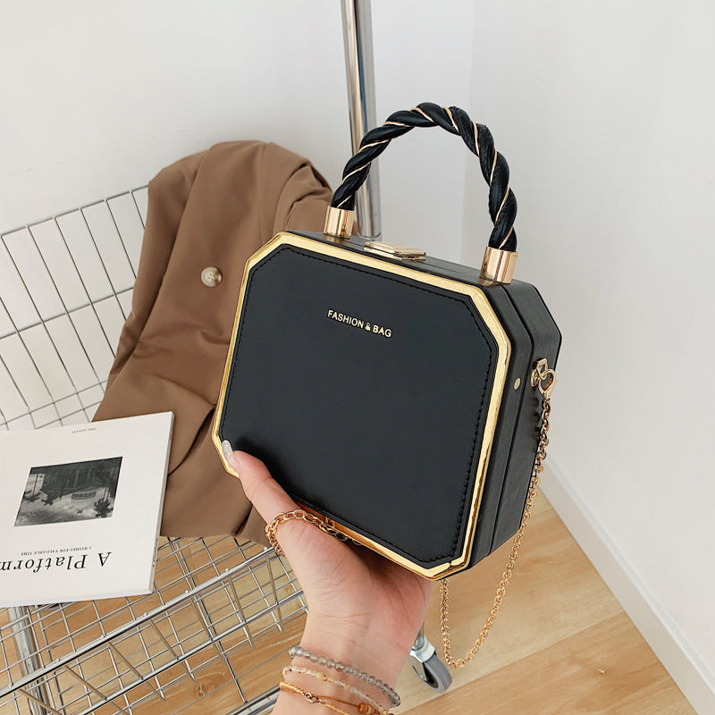 Mini Hard Shell Saddle Bag – Structured Shoulder & Crossbody Bag for Women