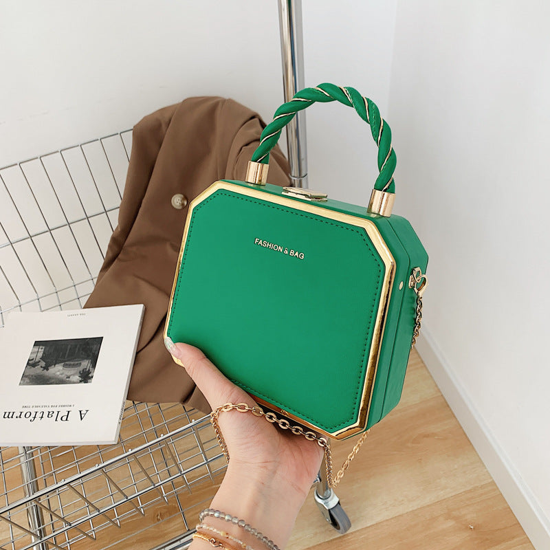 Mini Hard Shell Saddle Bag – Structured Shoulder & Crossbody Bag for Women