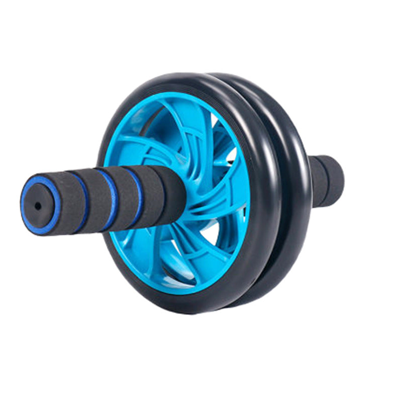 Ab Roller Wheel with Knee Pad – Dual Wheel Core Trainer with Foam Handles