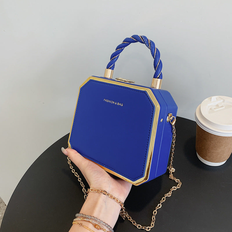 Mini Hard Shell Saddle Bag – Structured Shoulder & Crossbody Bag for Women