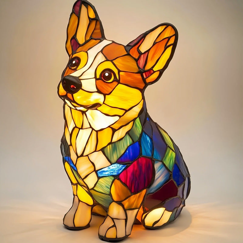 Animal Resin LED Night Light - Cute Bedside Lamp for Living Rooms and Bedrooms
