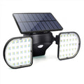 Solar Garden Wall Light - 56 LED Motion Sensor Outdoor Security Light, IP65 Waterproof