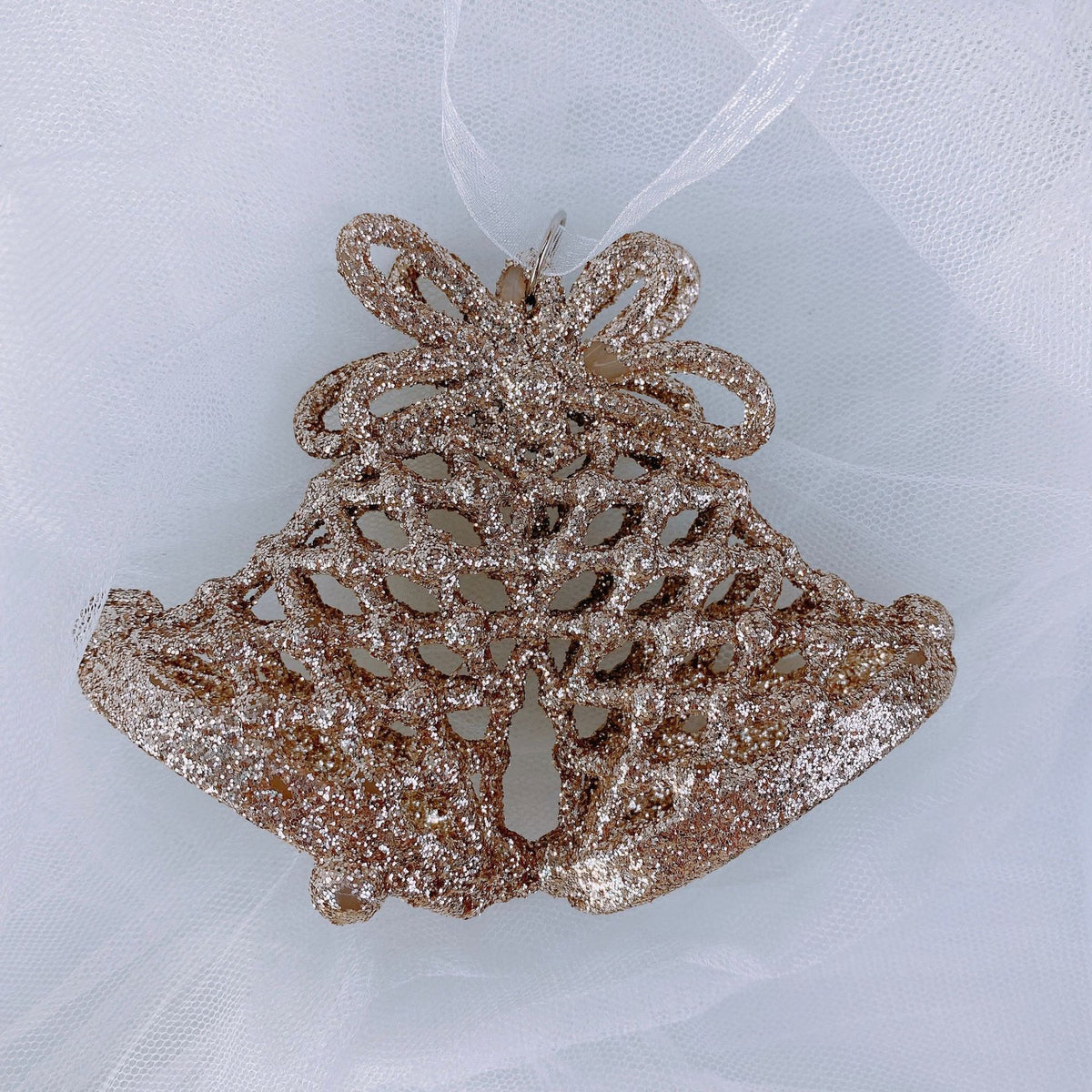 Christmas Decoration Snowflake Star Plastic Hanging Ornament Reindeer Bell Accessory Christmas Tree Deer Pendant Decorations 3 of them