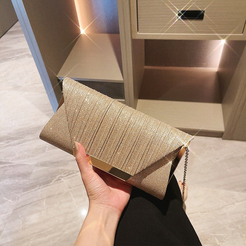 Luxe Evening Clutch Bag – Structured Handheld Bag for Dinner, Events & Nights Out