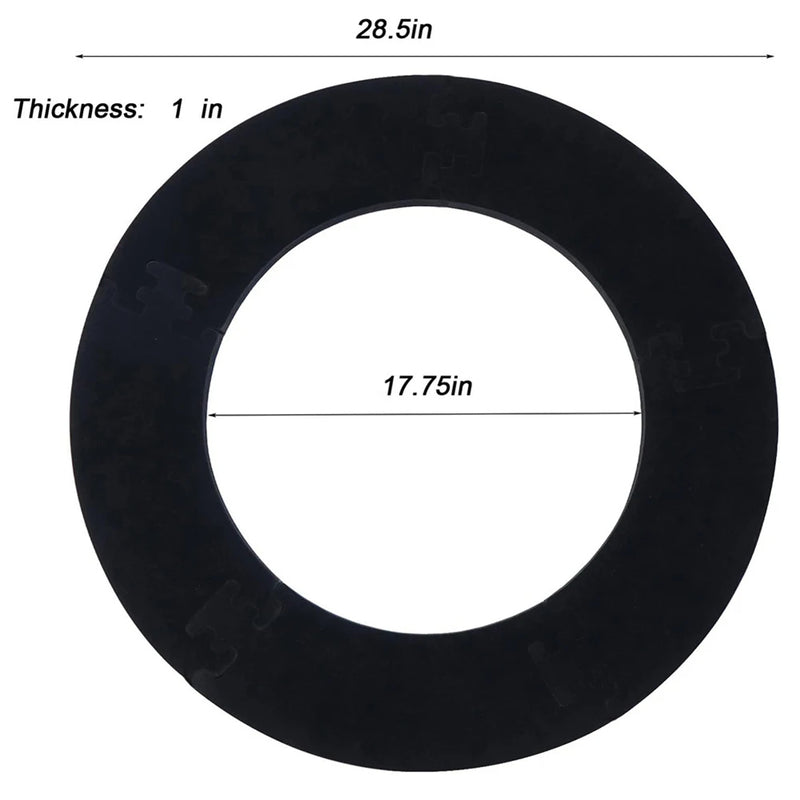 Dartboard Surround Ring – EVA Wall Protector for Standard Dartboards